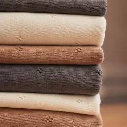 Jollein Wiegdeken Pointelle Biscuit