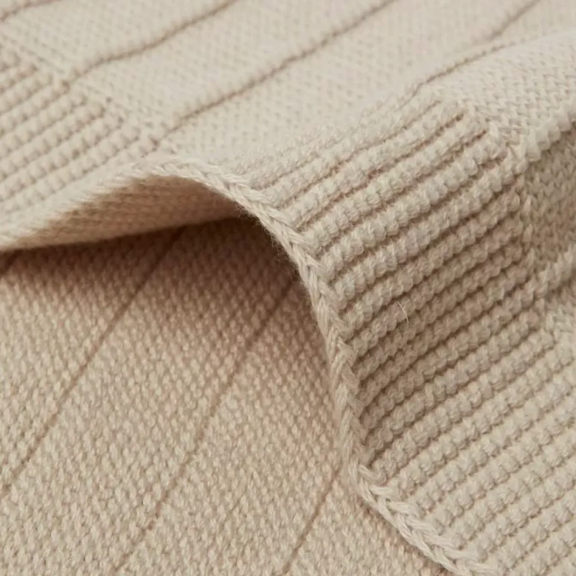 Jollein Wiegdeken Pure Knit Nougat