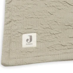 Jollein Wiegdeken Soft Waves Olive Green/Velvet 75X100Cm