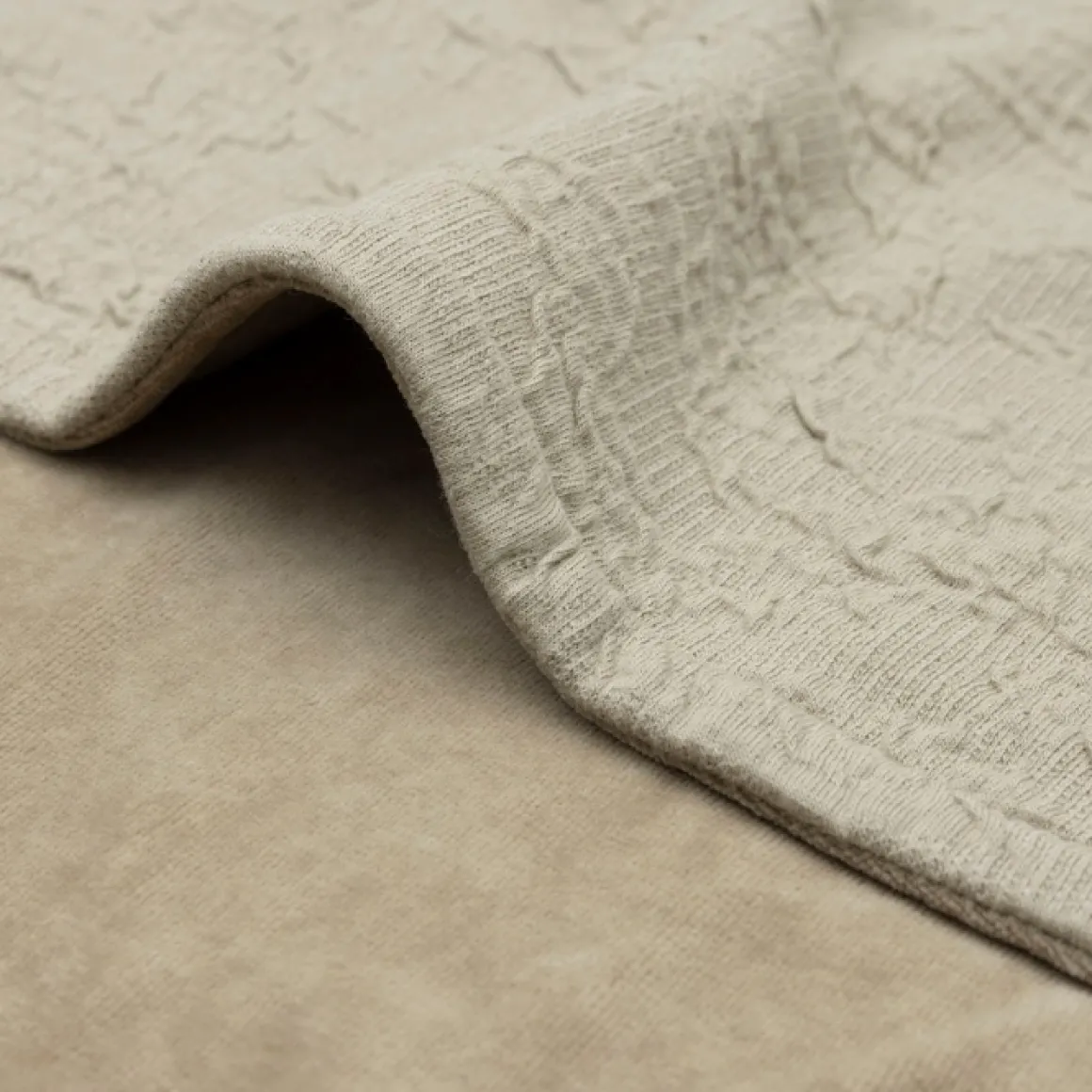 Jollein Wiegdeken Soft Waves Olive Green/Velvet 75X100Cm