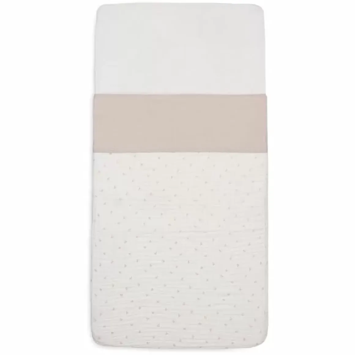 Jollein Wieglaken Slub Nougat 75X100Cm