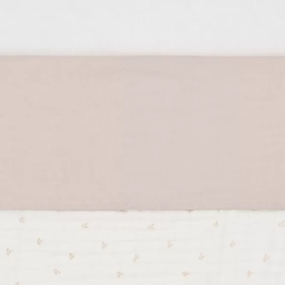 Jollein Wieglaken Slub Nougat 75X100Cm