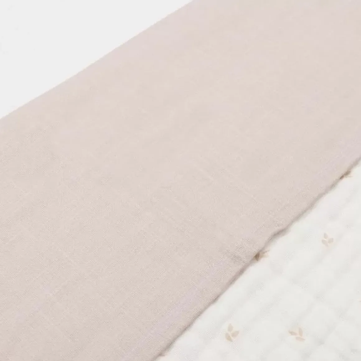 Jollein Wieglaken Slub Nougat 75X100Cm