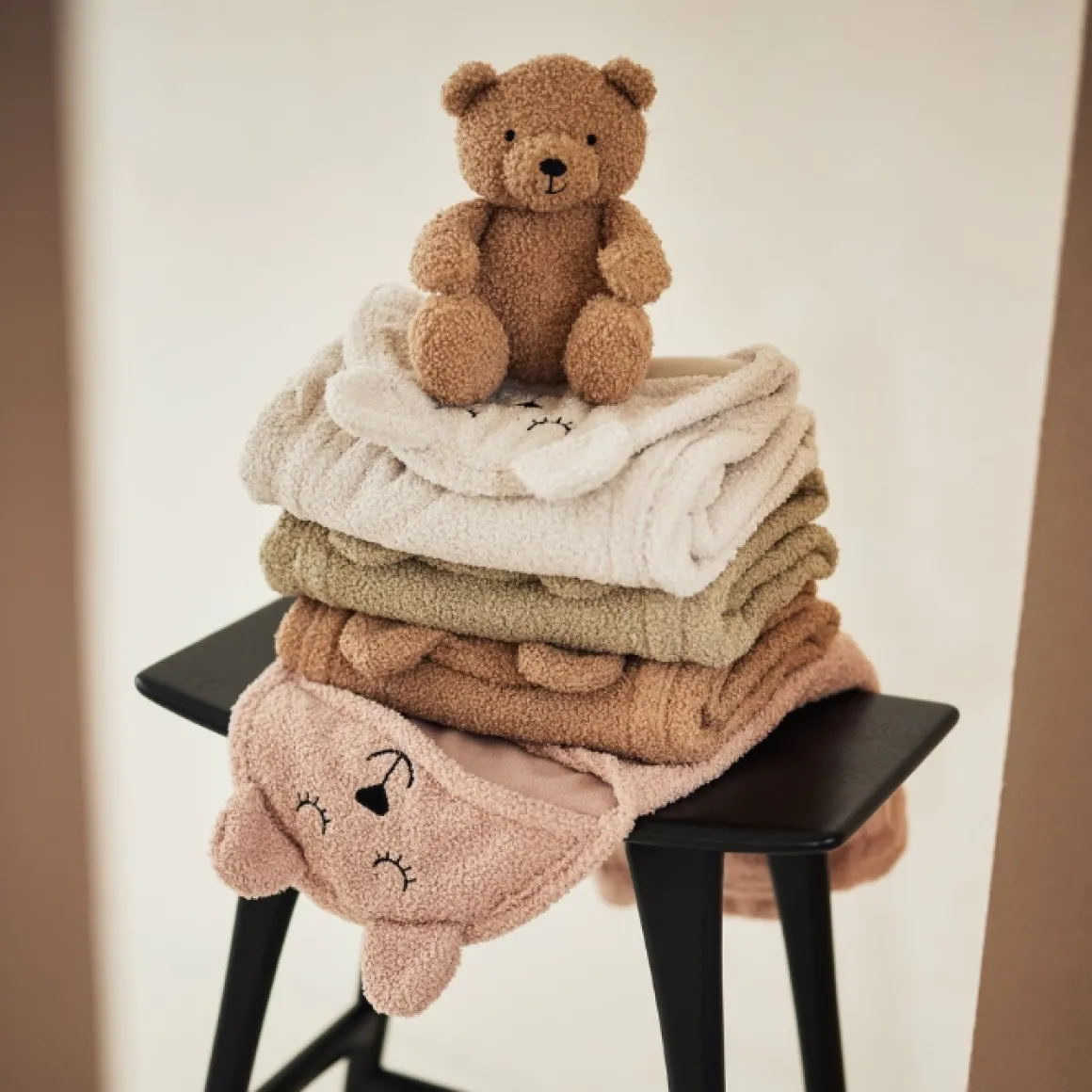 Jollein Wikkeldeken Bear Boucle Oatmeal