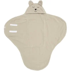 Jollein Wikkeldeken Bear Boucle Olive Green