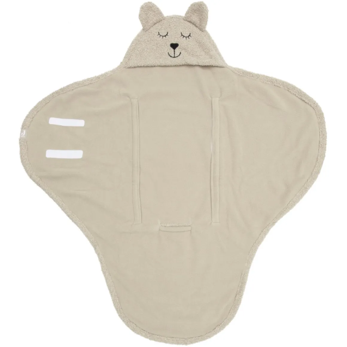 Jollein Wikkeldeken Bear Boucle Olive Green