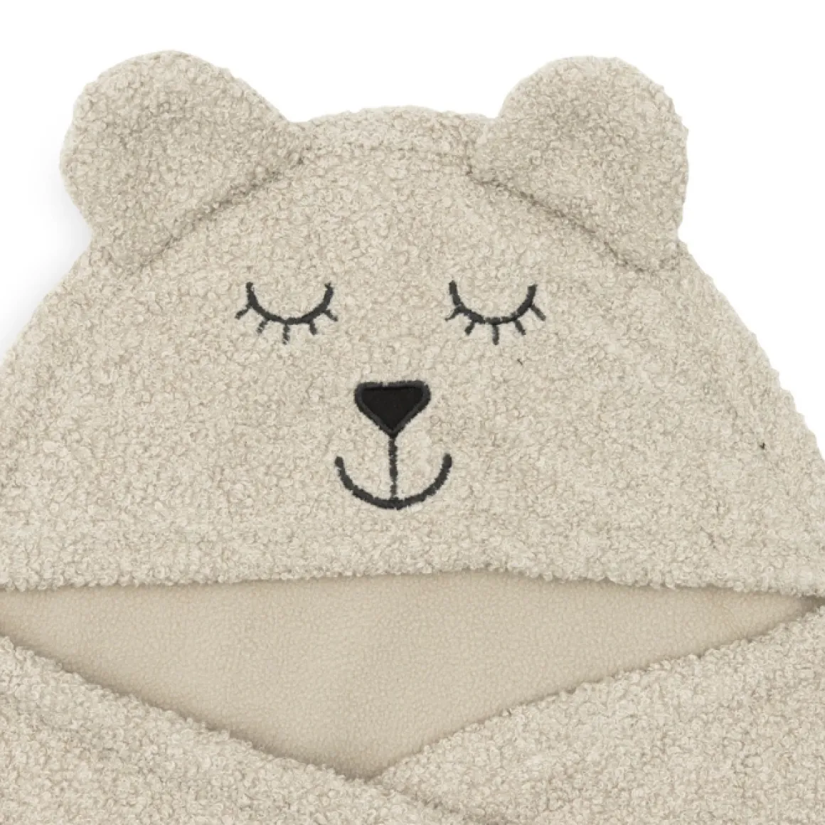 Jollein Wikkeldeken Bear Boucle Olive Green