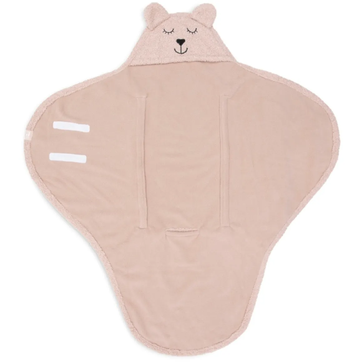 Jollein Wikkeldeken Bear Boucle Wild Rose