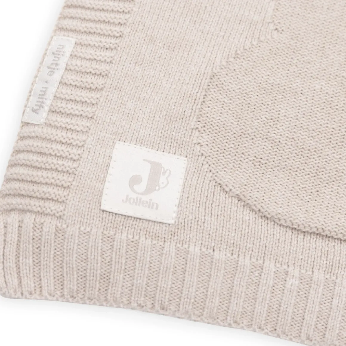 Jollein X Nijntje Ledikantdeken Miffy Nougat