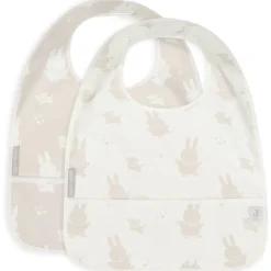 Jollein X Nijntje Waterproof Slabben Nougat (2St)