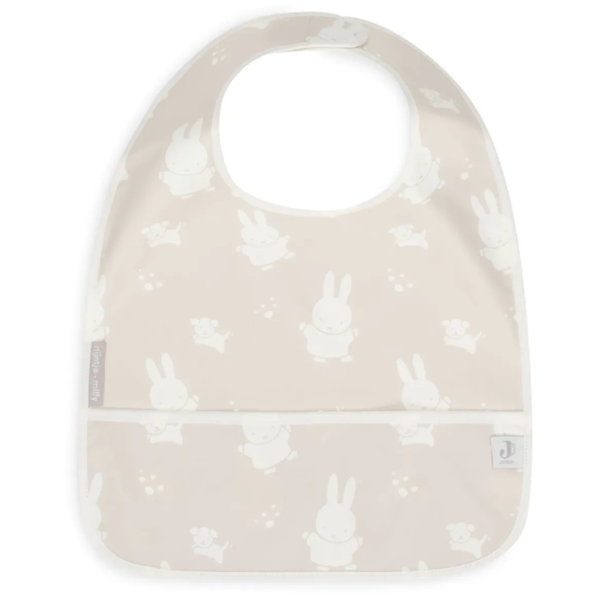 Jollein X Nijntje Waterproof Slabben Nougat (2St)