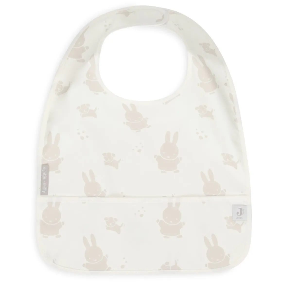 Jollein X Nijntje Waterproof Slabben Nougat (2St)