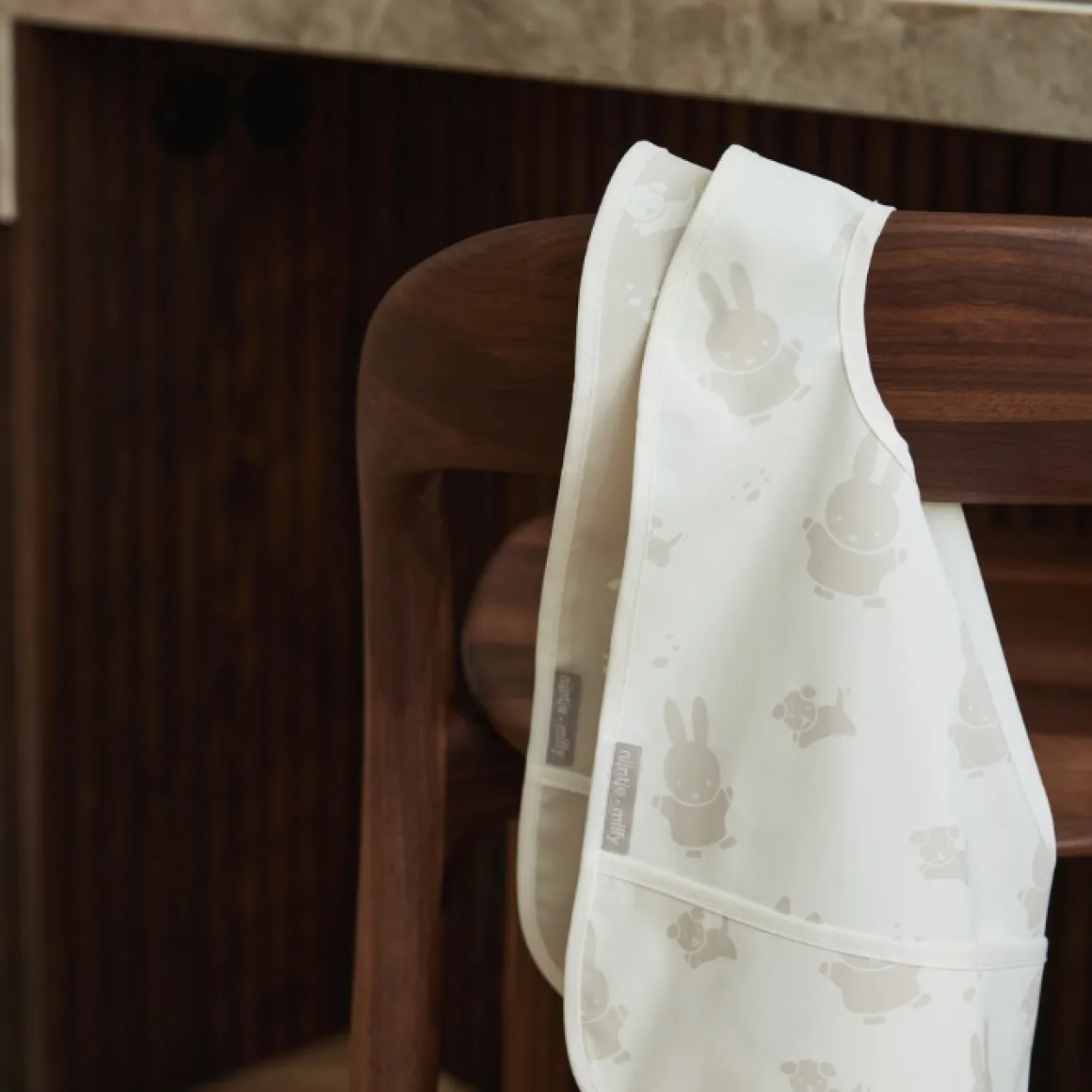 Jollein X Nijntje Waterproof Slabben Nougat (2St)