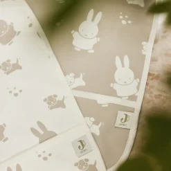 Jollein X Nijntje Waterproof Slabben Nougat (2St)