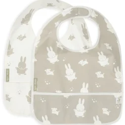 Jollein X Nijntje Waterproof Slabben Olive Green (2St)