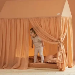 Juniorbed Vera Huisje Seinna Brown Nobodinoz