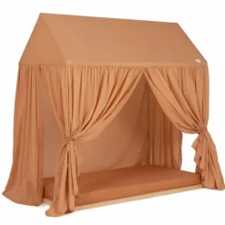 Juniorbed Vera Huisje Seinna Brown Nobodinoz