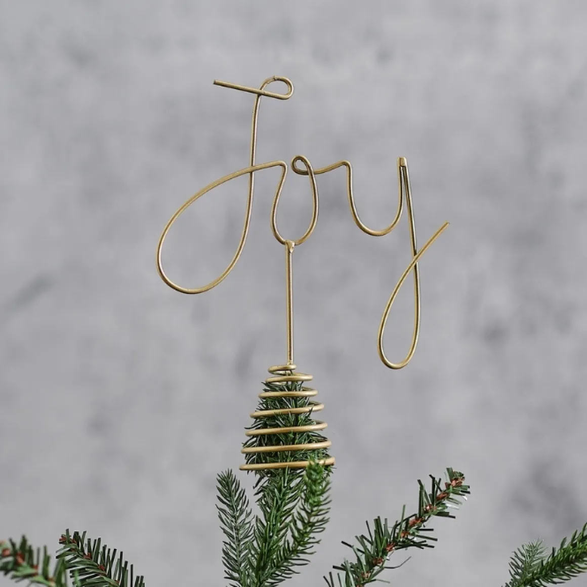 Kerstboom Piek Joy Cosy Copper Ginger Ray