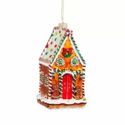 Kersthanger Gingerbread Huisje Multi