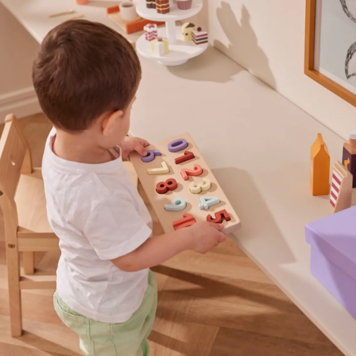 Kids Concept Houten Cijferpuzzel 0-10