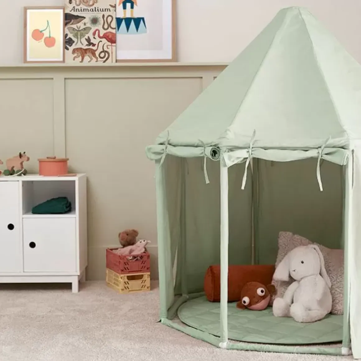 Kids Concept Paviljoen Speeltent Light Green