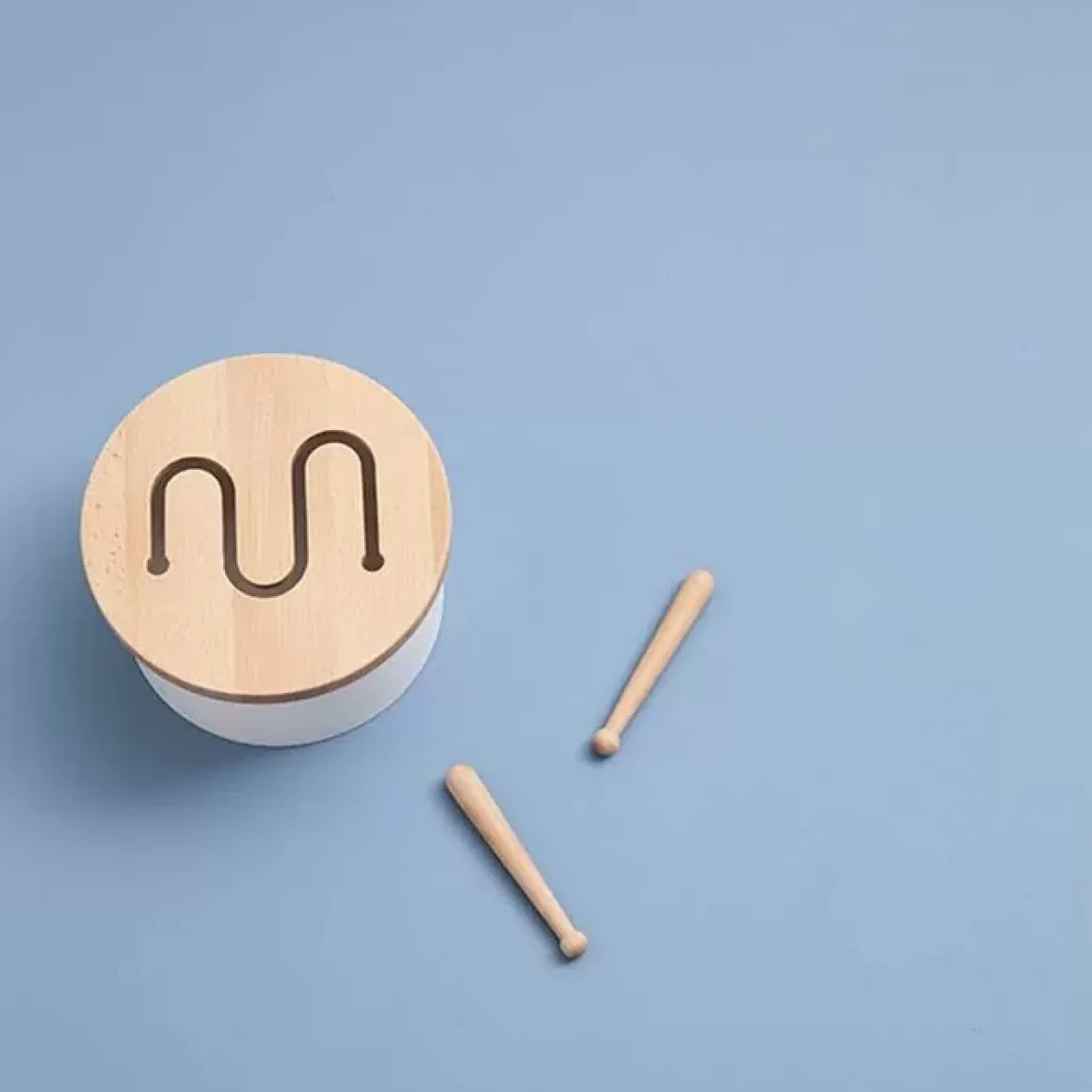 Kids Concept Trommel Wit