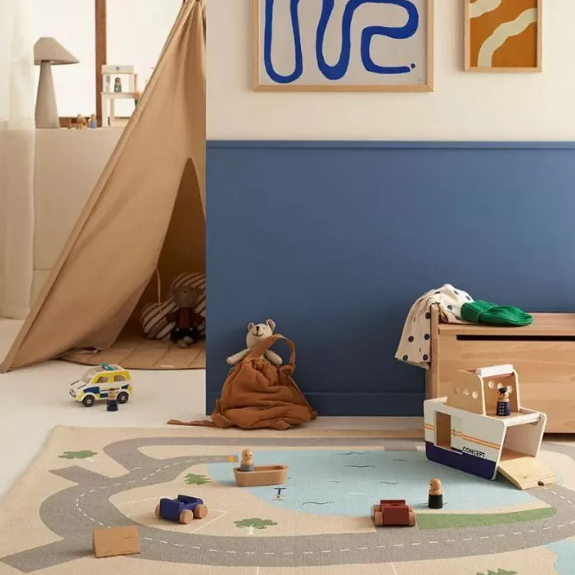 Kids Concept Vloerkleed Aiden 130X160