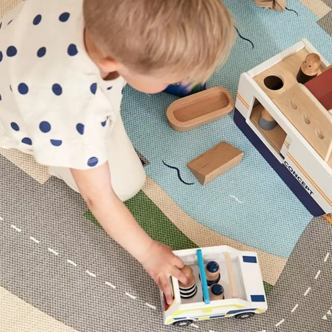 Kids Concept Vloerkleed Aiden 130X160