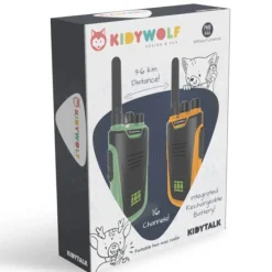 Kidywolf Walkie Talkie Groen Mosterd