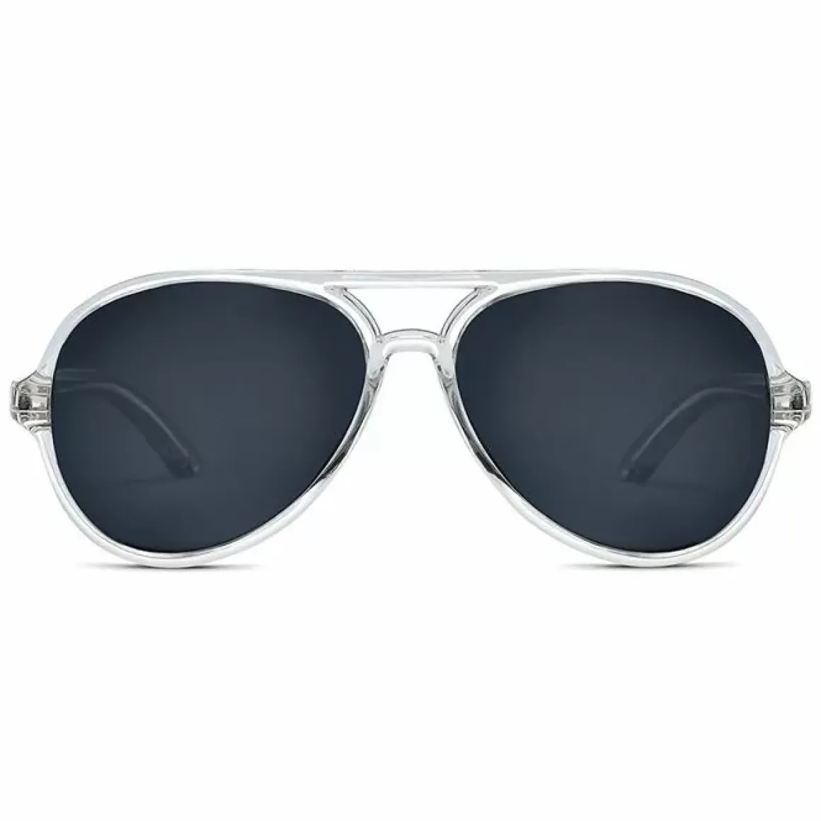 Kinderzonnebril Aviator Golds Transparant (0-2J) Hipsterkid