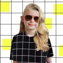 Kinderzonnebril Aviator Golds Rose (3-6J) Hipsterkid