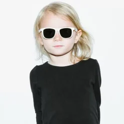 Kinderzonnebril Wayfarer Wit (3-6J) Hipsterkid