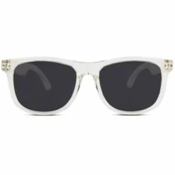 Kinderzonnebril Wayfarer Golds Transparant (0-2J) Hipsterkid