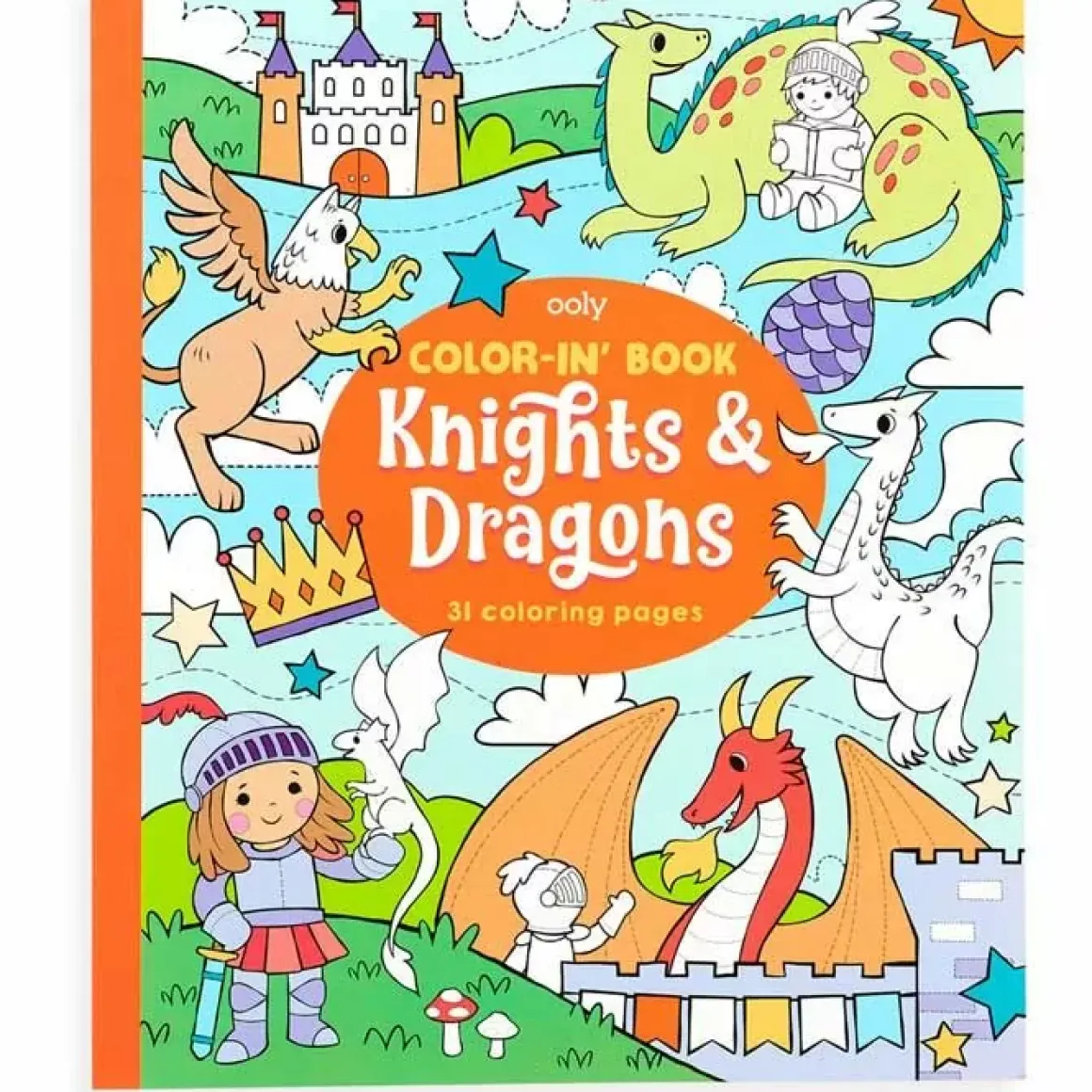 Kleurboek Knights & Dragons Ooly