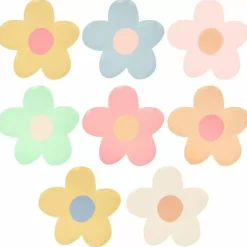Kleurrijke Madeliefjes Bordjes Van Meri Meri (8 Stuks)