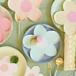 Kleurrijke Madeliefjes Bordjes Van Meri Meri (8 Stuks)