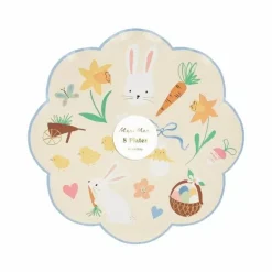 Kleurrijke Paas Gebaksbordjes Van Meri Meri (8 Stuks)