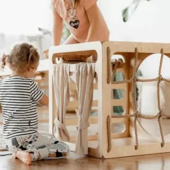 Klimkubus Cubitri Van Ette Tete | Houten Speelkubus | Kidsdeco.Nl