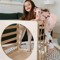 Klimkubus Cubitri Van Ette Tete | Houten Speelkubus | Kidsdeco.Nl