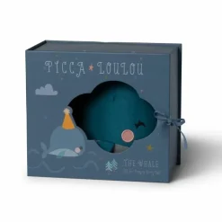 Knuffel Walvis In Geschenkdoos (21Cm) Picca Loulou