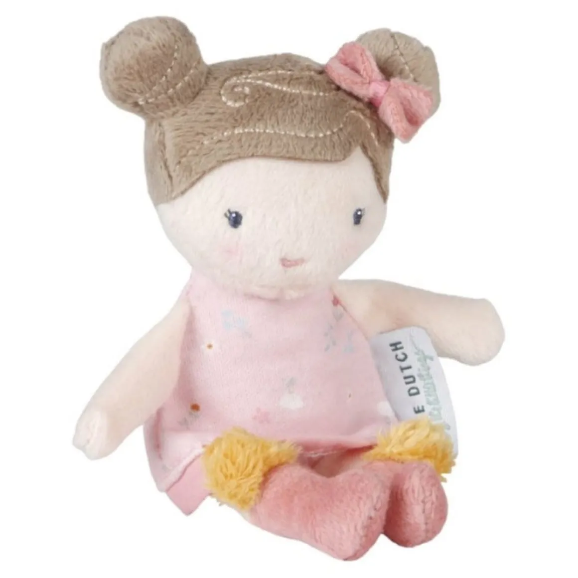Knuffelpop Rosa (10Cm) Little Dutch