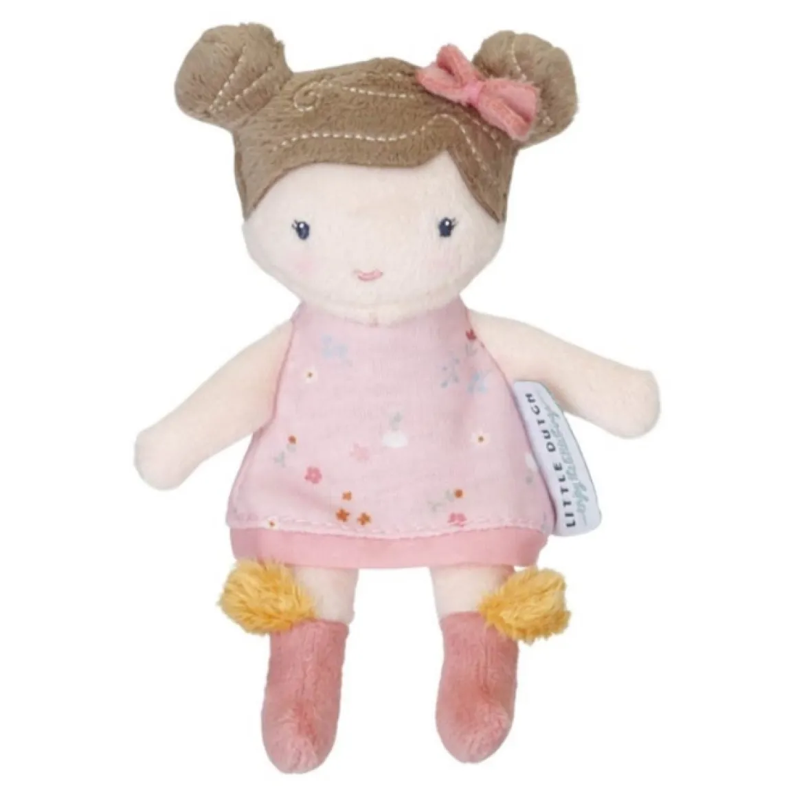 Knuffelpop Rosa (10Cm) Little Dutch