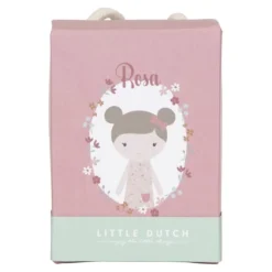 Knuffelpop Rosa (10Cm) Little Dutch