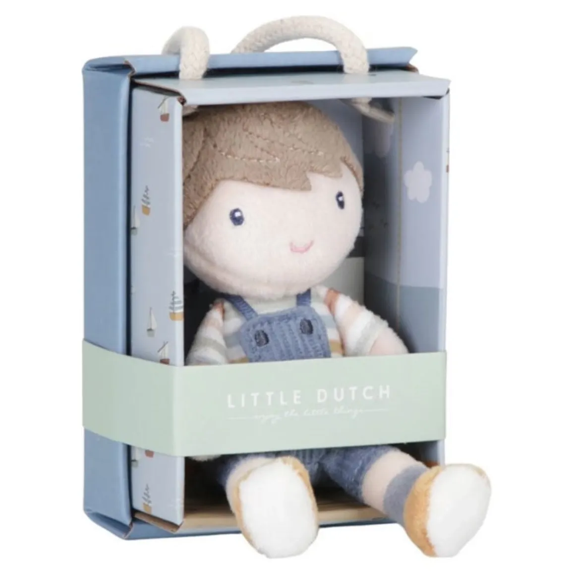 Knuffelpopje Jim (10Cm) Little Dutch