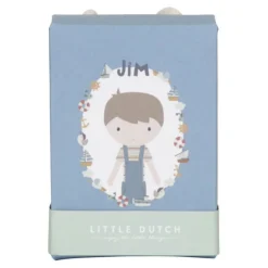 Knuffelpopje Jim (10Cm) Little Dutch