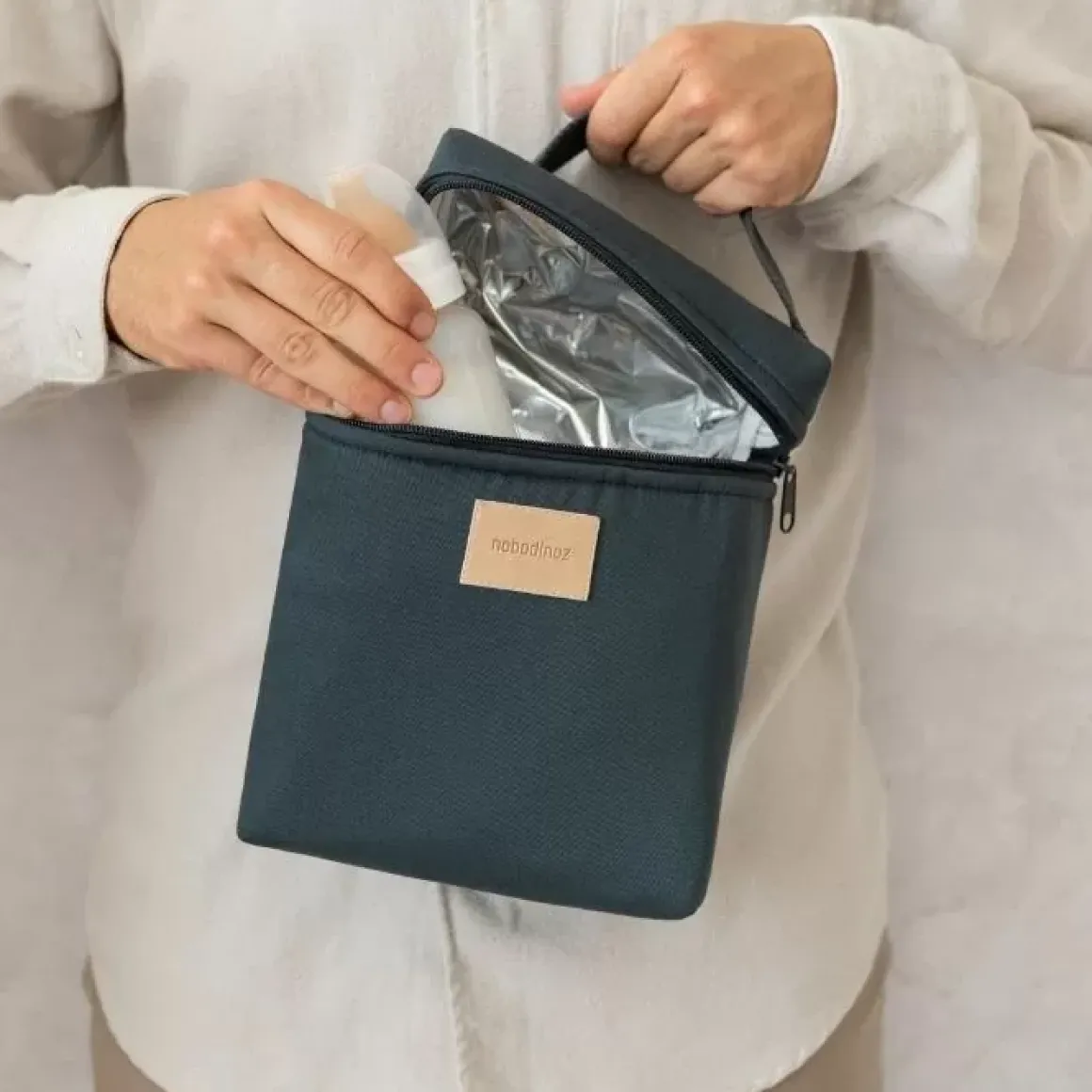 Koeltas Baby On The Go Carbon Blue Nobodinoz