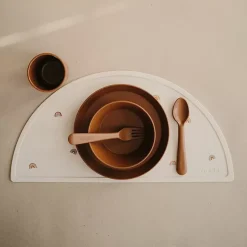 Kommen Rond Caramel (2St) Mushie