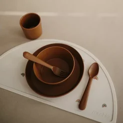 Kommen Rond Caramel (2St) Mushie