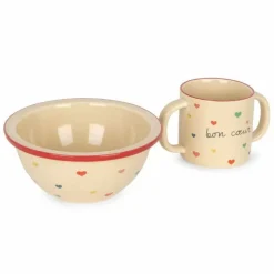 Konges Slojd Ceramic Bon Coeur Mok & Schaaltje