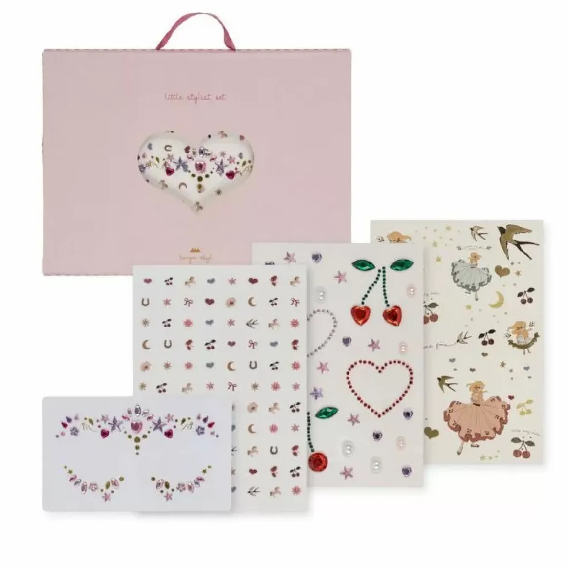 Konges Slojd Creative Stylist Set - Nagelstickers, Tattoos En Meer